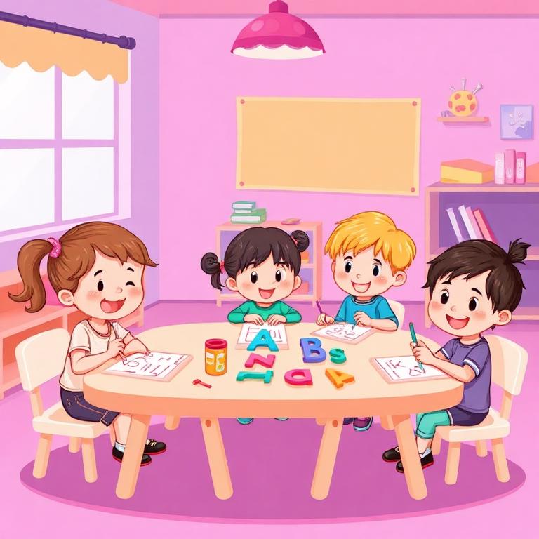 فرع (قرطبة) حضانة من 4 إلى 6 سنوات